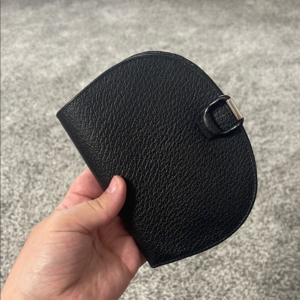 Gucci Black unique leather Wallet
